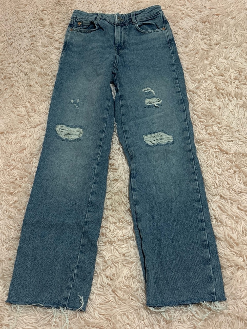 Zara mom jean size 2
